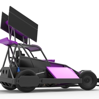 New Zealand Superstock car while turning V2 Scale 1:25 - Thumbnail 17