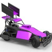 New Zealand Superstock car while turning V2 Scale 1:25 - Thumbnail 20
