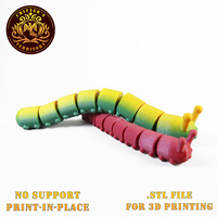 Articulated Green Worm - Thumbnail 4