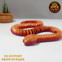Articulated Spiky Viper Snake - Thumbnail 3