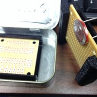 Small Radioshack PCB holder (Altoids et al) 3D Printing 56996