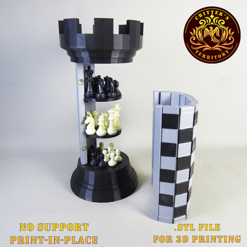 Flexible Chess Board