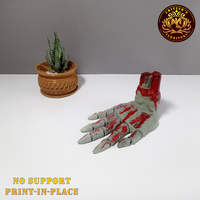 Flexi Zombie Hand PRINT-IN-PLACE NO-SUPPORT HALLOWEEN-SPECIAL - Thumbnail 3