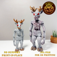 FLEXI WENDIGO HALLOWEEN SPECIAL | PRINT IN PLACE | NO SUPPORT - Thumbnail 1