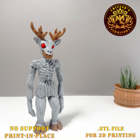 FLEXI WENDIGO HALLOWEEN SPECIAL | PRINT IN PLACE | NO SUPPORT - Thumbnail 2