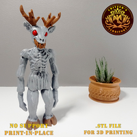 FLEXI WENDIGO HALLOWEEN SPECIAL | PRINT IN PLACE | NO SUPPORT - Thumbnail 3