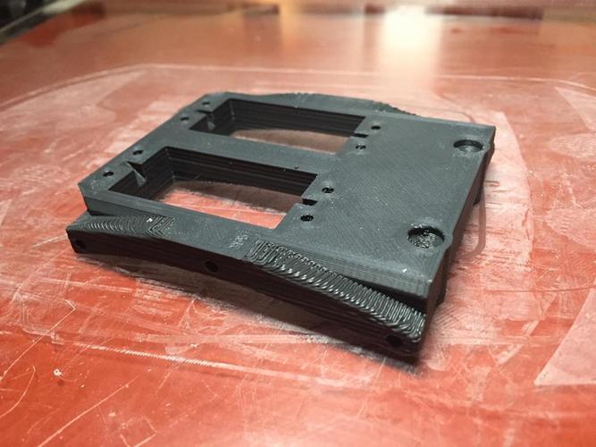 SCX-10 Chassis Mount Servo/Servo Winch Mount 3D Print 57019