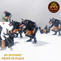 Flexi Mini Werewolf | No support | Print in Place - Thumbnail 4