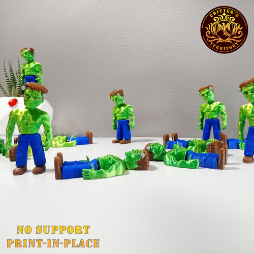 Flexi Mini Frankenstein | Halloween Special | No support