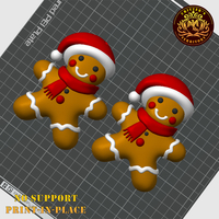 Flexi Mini Gingerbread Man | Christmas Special | No support - Thumbnail 5