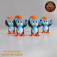 Flexi Mini Penguin | Christmas Special | No support - Thumbnail 5