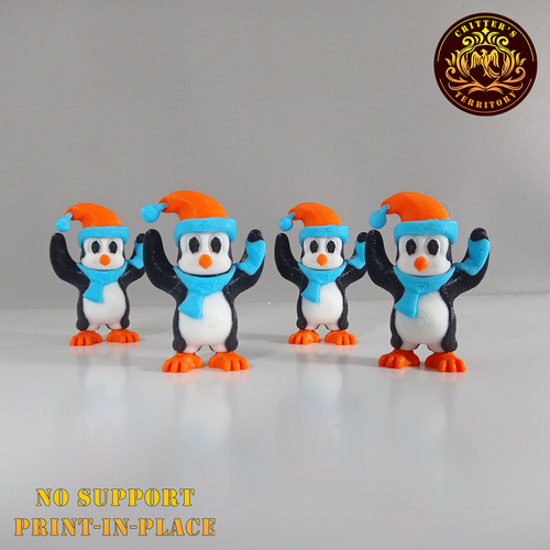 Flexi Mini Penguin | Christmas Special | No support