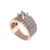 Diamond ring for men - Thumbnail 2