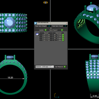 Diamond ring for men - Thumbnail 4