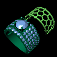 Diamond ring for men - Thumbnail 5