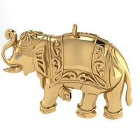 Diamond pendant 3d render - Thumbnail 1