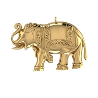 Diamond pendant 3d render - Thumbnail 4