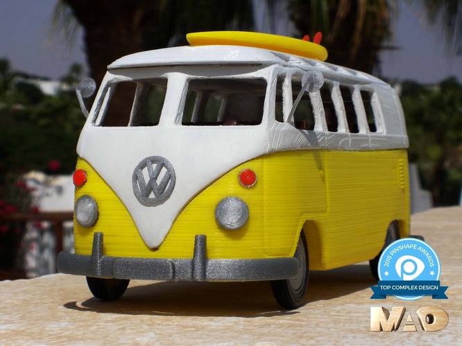 hippies van 3D Print 57035