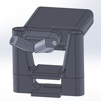 Small  QAV250 XT60 Plug mount / holder with FrSky RX holder 3D Printing 57038