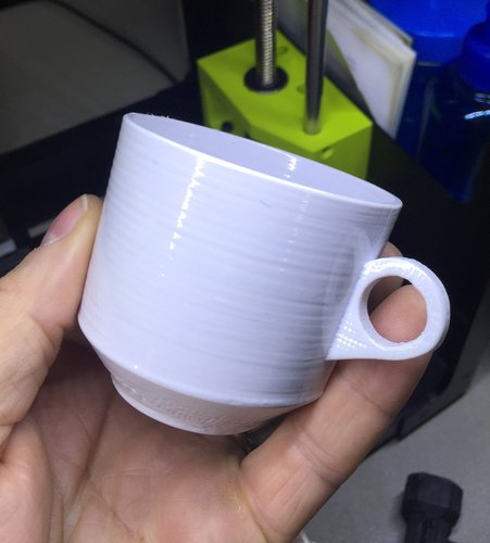 Simple Grandma Tea Cup 3D Print 57073