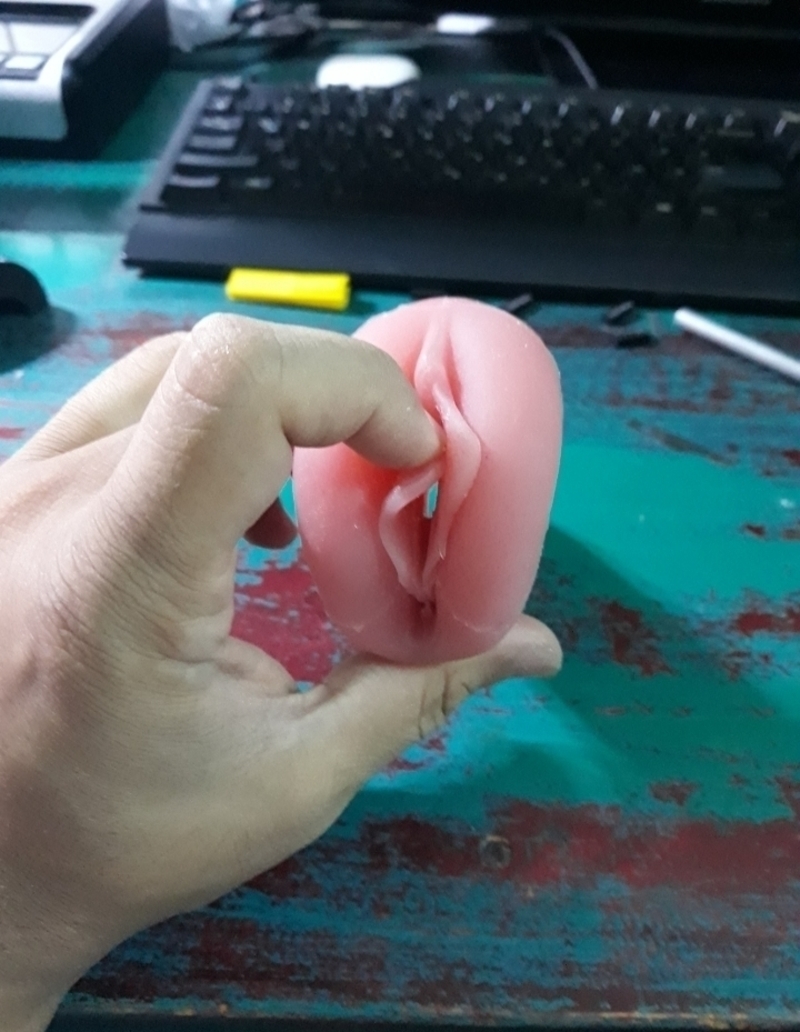 Masturbator pussy vagina with labia