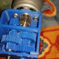 Gearbox for motor RS755 and RS775 - Thumbnail 1
