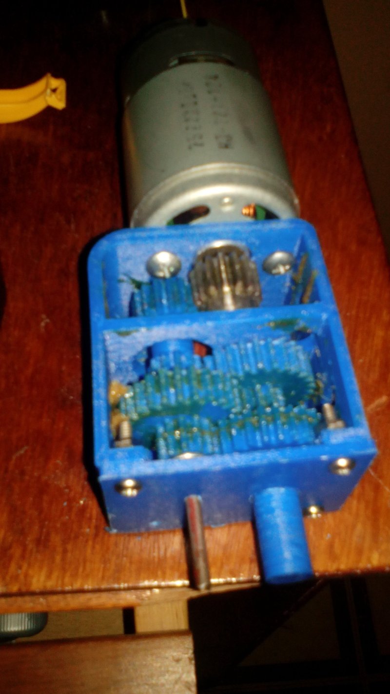 Gearbox for motor RS755 and RS775