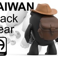 Taiwan Black_bear [Only Backpack] - Thumbnail 3