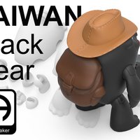 Taiwan Black_bear [Only Backpack] - Thumbnail 5
