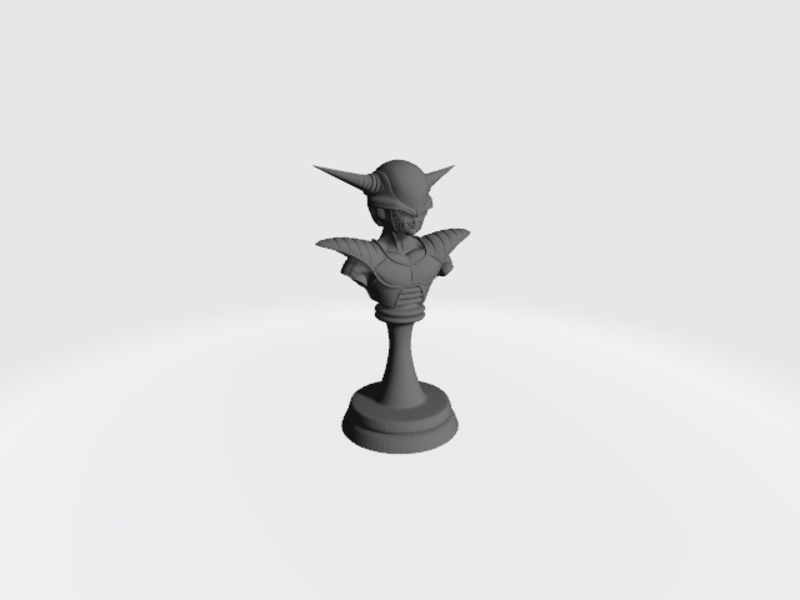 DBZ Chess Piece Black Queen