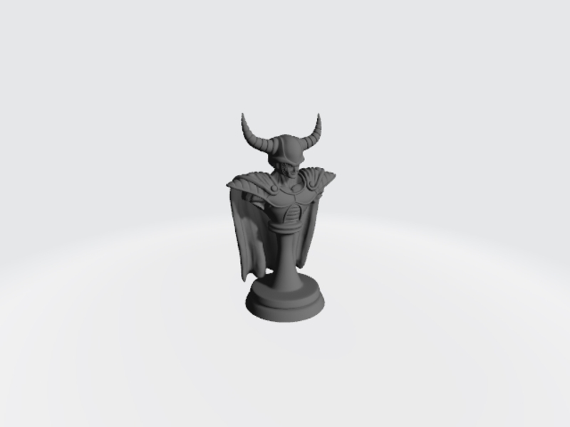 DBZ Chess Piece Black King