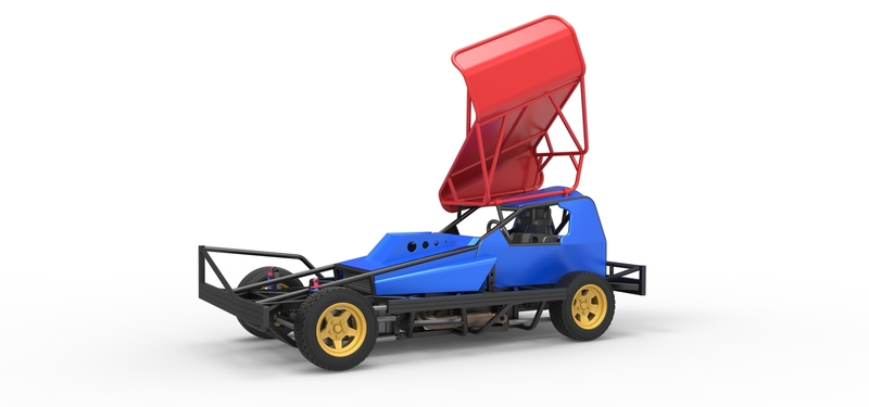 BriSCA Formula 1 Stock Car for Dirt Scale 1:25