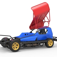 BriSCA Formula 1 Stock Car for Dirt Scale 1:25 - Thumbnail 1