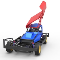 BriSCA Formula 1 Stock Car for Dirt Scale 1:25 - Thumbnail 5