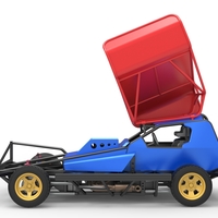 BriSCA Formula 1 Stock Car for Dirt Scale 1:25 - Thumbnail 7