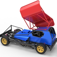 BriSCA Formula 1 Stock Car for Dirt Scale 1:25 - Thumbnail 10