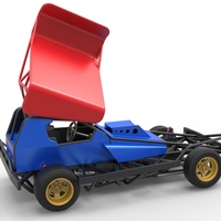 BriSCA Formula 1 Stock Car for Dirt Scale 1:25 - Thumbnail 16