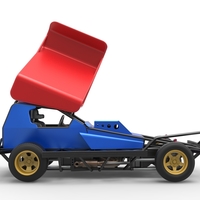 BriSCA Formula 1 Stock Car for Dirt Scale 1:25 - Thumbnail 18