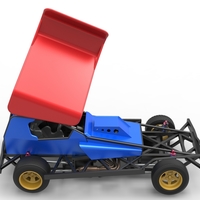 BriSCA Formula 1 Stock Car for Dirt Scale 1:25 - Thumbnail 19