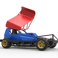 BriSCA Formula 1 Stock Car for Dirt Scale 1:25 - Thumbnail 21