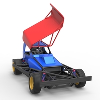 BriSCA Formula 1 Stock Car for Dirt Scale 1:25 - Thumbnail 22