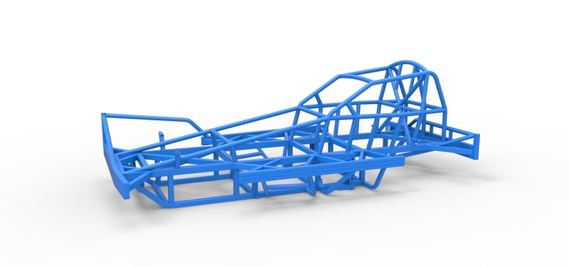 Frame of BriSCA Formula 1 Stock Car Scale 1:25