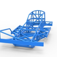 Frame of BriSCA Formula 1 Stock Car Scale 1:25 - Thumbnail 4
