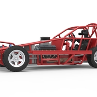 BriSCA Formula 1 Stock Car Base for Dirt Scale 1:25 - Thumbnail 2