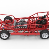 BriSCA Formula 1 Stock Car Base for Dirt Scale 1:25 - Thumbnail 8