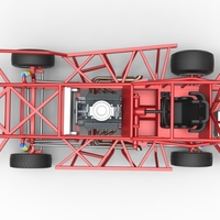 BriSCA Formula 1 Stock Car Base for Dirt Scale 1:25 - Thumbnail 9
