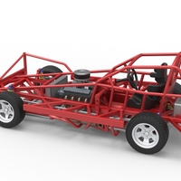 BriSCA Formula 1 Stock Car Base for Dirt Scale 1:25 - Thumbnail 10