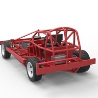 BriSCA Formula 1 Stock Car Base for Dirt Scale 1:25 - Thumbnail 12