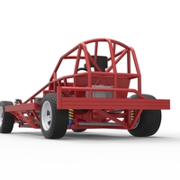 BriSCA Formula 1 Stock Car Base for Dirt Scale 1:25 - Thumbnail 13