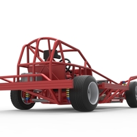 BriSCA Formula 1 Stock Car Base for Dirt Scale 1:25 - Thumbnail 15